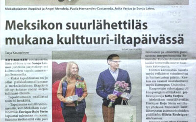 Meksikon suurlähettiläs mukana kulttuuri-iltapäivässä