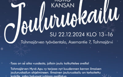 Koko kansan jouluruokailu Tohmajärjellä